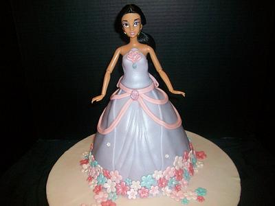 Jasmine Doll Cake - Cake by Veronica