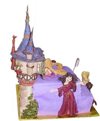 Tangled - Cake by figure.of.cake