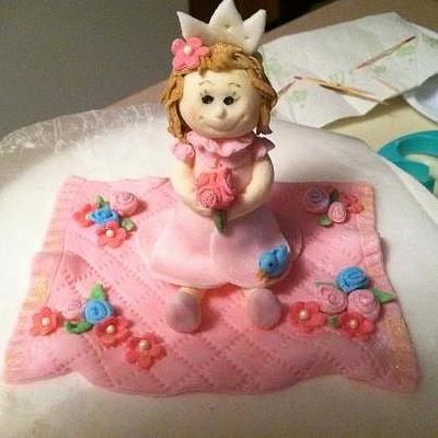 Princess Cake Topper - Cake by Patty Cake's Cakes