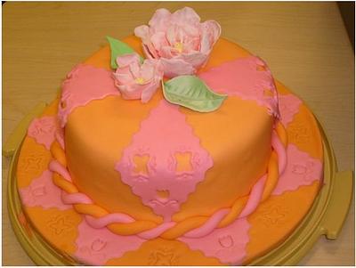 My First Fondant Cake - Cake by Pamela