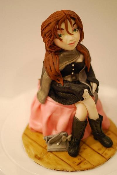 girl cake - Cake by Cakes Abound