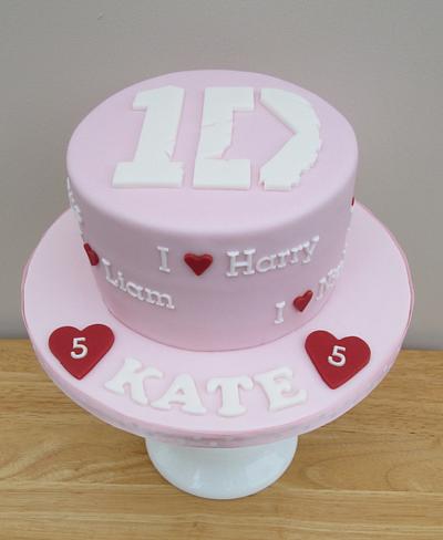 One Direction - Cake by The Buttercream Pantry