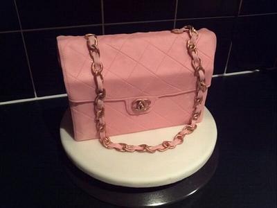 Pink Designer Handbag - Cake by FancyBakes