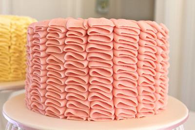 Pink Ruffles - Cake by Alison Lawson Cakes