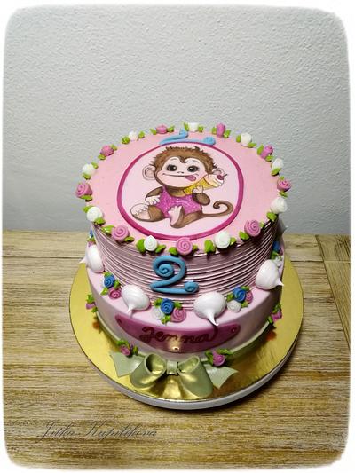 Dort s opičkou - Cake by Jitka