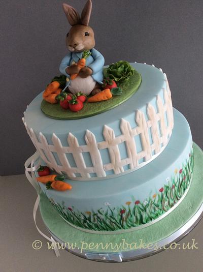 Peter Rabbit cake - Cake by Penny Sue