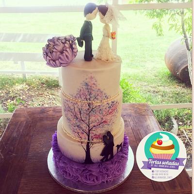 Wedding cake - Cake by Ale Arancibia Hebel