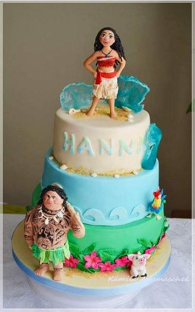 Vaiana / Moana  - Cake by KamilaAdamaschek