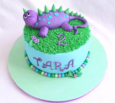 Dinosaur Cake - Cake by Fairfield Cakes