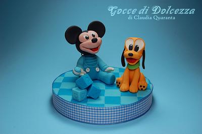 Topolino & Pluto - Cake by GocceDiDolcezza