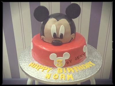 Mickey cake - Cake by Jeny Dogani