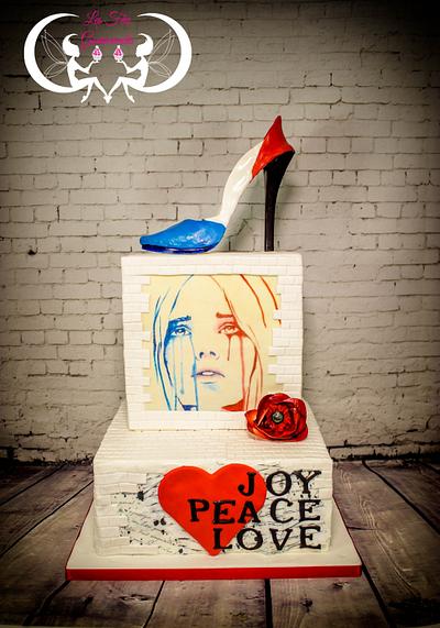 cakes against violence  - Cake by Les fees gourmandes