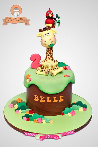 Jungle Giraffe Cake - Cake by The Sweetery - by Diana