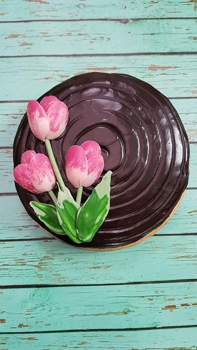 The tulip cake — a timeless classic! - Cake by Neenu's Cakery
