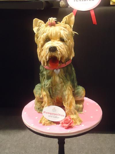 Sweet cake Dog - Cake by Marielly Parra