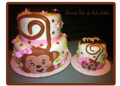 Monkey Girl - Cake by Anita