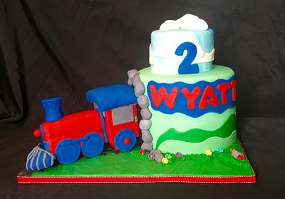 Train theme - Cake by John Flannery