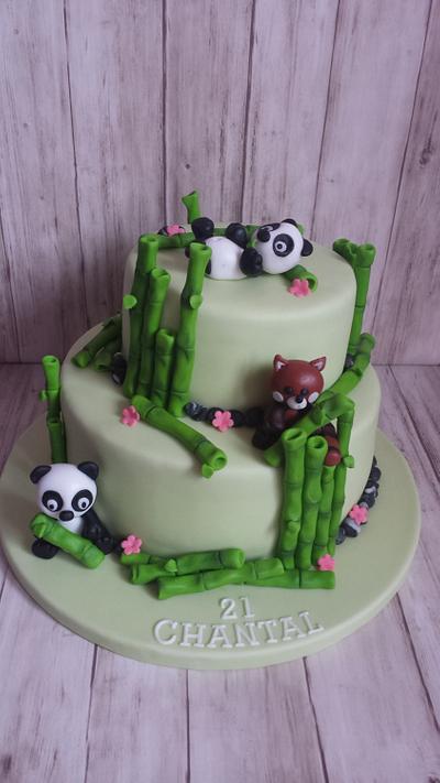 Panda Bear cake - Cake by Taartjesenco