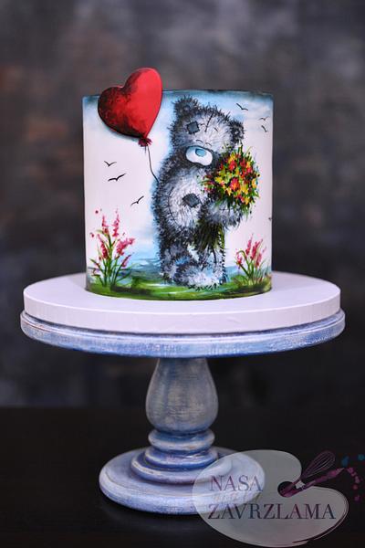 Tatty Teddy Bear cake - Cake by Nasa Mala Zavrzlama
