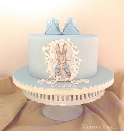 pretty Christening cake - Cake by Artful Bakery