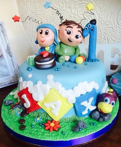 Charlie and the numbers cake - Cake by Lou smith