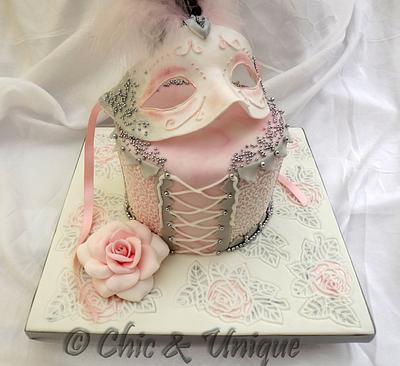 Masquerade  - Cake by Sharon Young