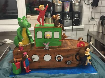 Boat - Bunte Arche - Cake by Zuckerdirndl