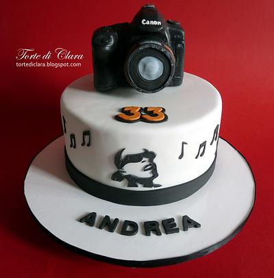 Camera cake - Cake by Clara