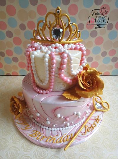 Dazzling Darling - Cake by Cakes from D'Heart