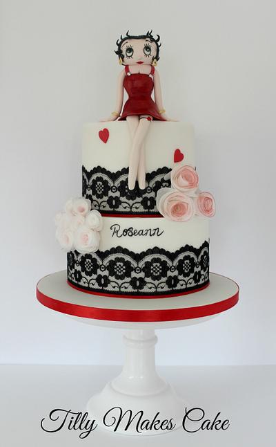 Betty Boop - Cake by Tillymakes