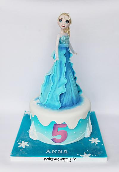Frozen cake - Cake by Elaine Boyle....bakemehappy.ie