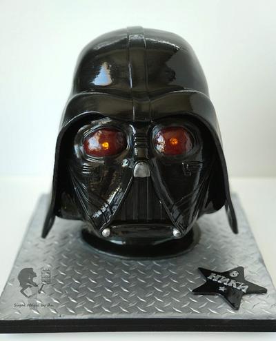 Star Wars - Darth Vader - Cake by Antonia Lazarova