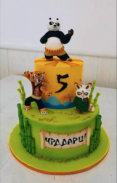 Kung Fu Panda - Cake by ArchiCAKEture