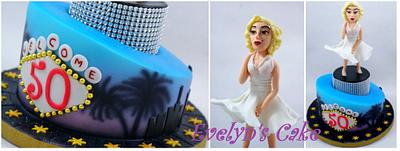 Marilyn Monroe cake - Cake by EvelynsCake