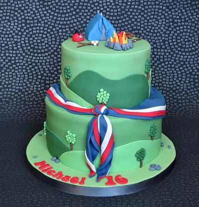 23rd World Scout Jamboree Cake - Cake by Pam 