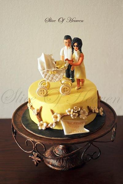 Baby shower cake - Cake by Slice of Heaven By Geethu