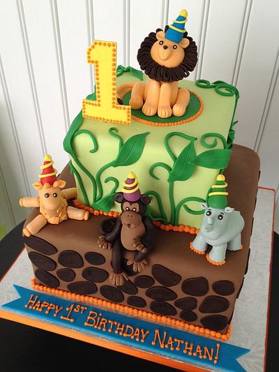 Jungle Birthday - Cake by Bianca