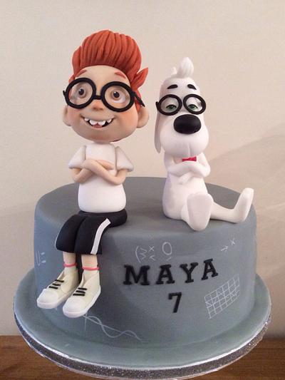 Mr Peabody and Sherman - Cake by Zoe Smith Bluebird-cakes