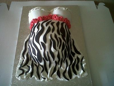 Wild about my baby bump - Cake by Jaimie Pereira