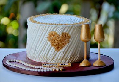Anniversary cake - Cake by Kitchen Kemist