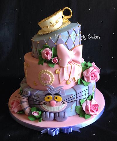 Mad Hatter Tea Party Cake - Cake by Mirtha's P-arty Cakes