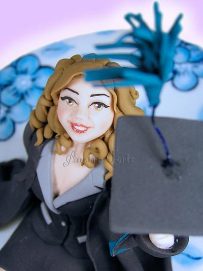 laurea giurisprudenza - Cake by Angela