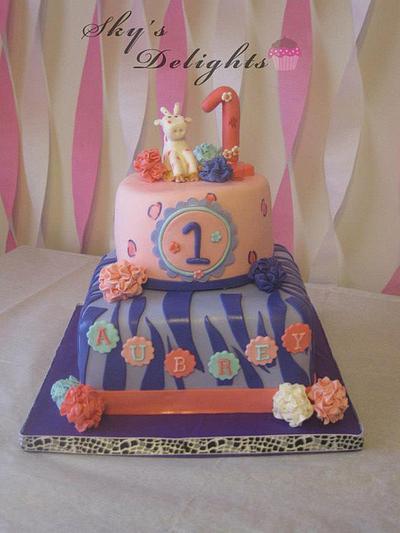 1st birthday cake - Cake by Heather