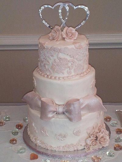 Platinum Wedding - Cake by monica