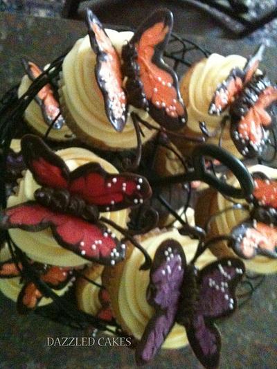 Butterfly cupcakes - Cake by Memona Khalid