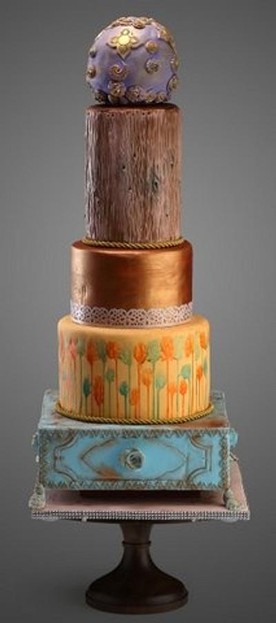 The Rustic Furniture Cake - Cake by Nisha Periwal