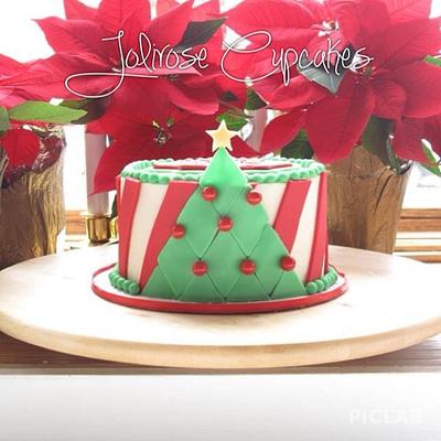 Diamond Christmas Tree  - Cake by Jolirose Cake Shop