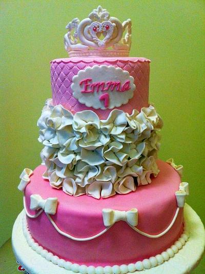 baby princess cake - Cake by swuectania