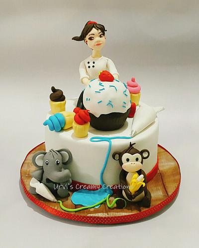 The Baker Girl - Cake by Urvi Zaveri 