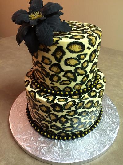 Leopard Cake - Cake by Sweet Art Cakes